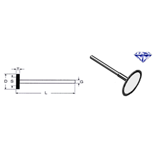 GRINDING DIAMOND PINS WHEEL