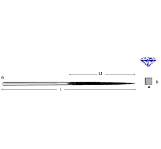 LIMA DIAMANTATA AGO NF QUADRA CROMO