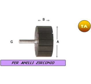 RULLO PER ANELLO ZIRCONIO