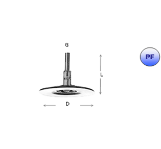 HOLDER DISCK SCREW