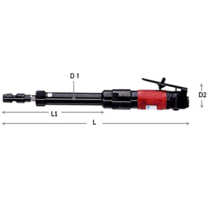 EXTENDED AIR GRINDER UG-38NL