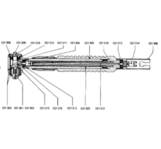 SPARE PART FOR RIGTH-ANGLED HA