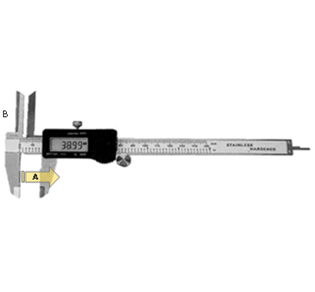 DIGIMATIC CALIPER  LONG JAWS