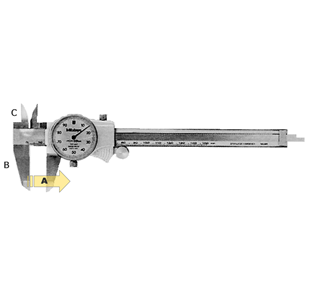 DIAL CALIPER 0.02