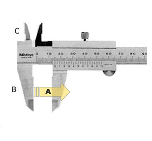 VERNIER CALIPER FIXING SCREW