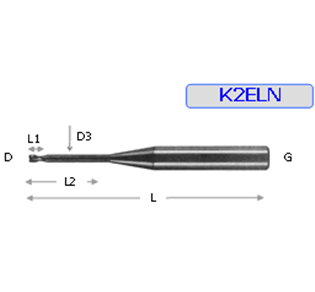 CARBIDE 2FLUTE LONG NECK SQUAR