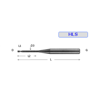 CARBIDE 2FLUTE LONG NECK SQUAR